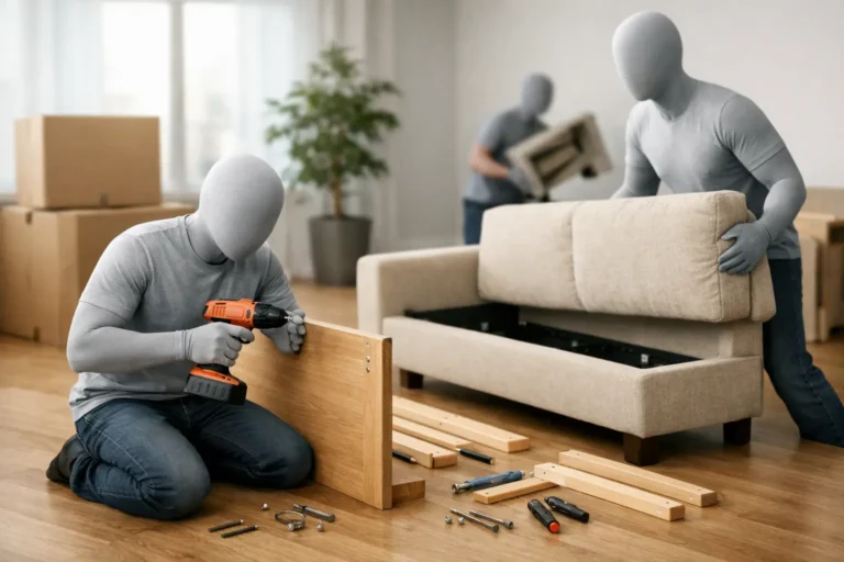 Do Movers Disassemble Furniture?