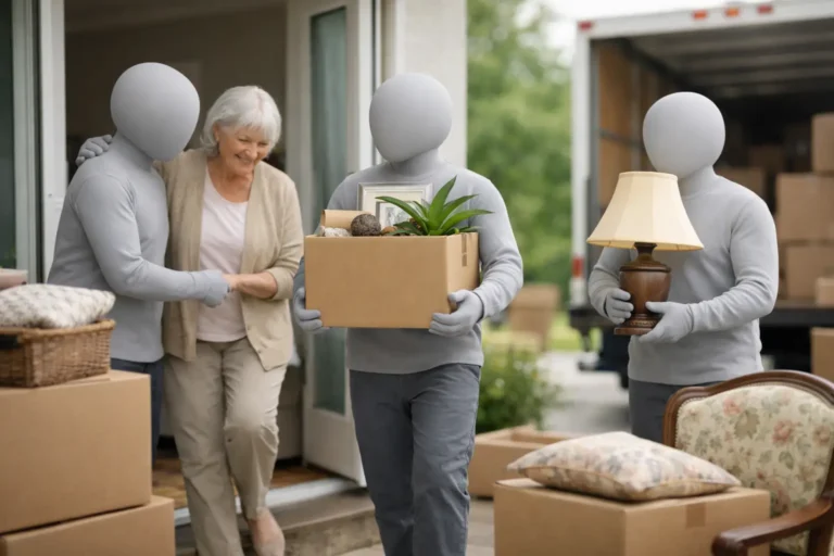 Moving Help for Seniors Downsizing