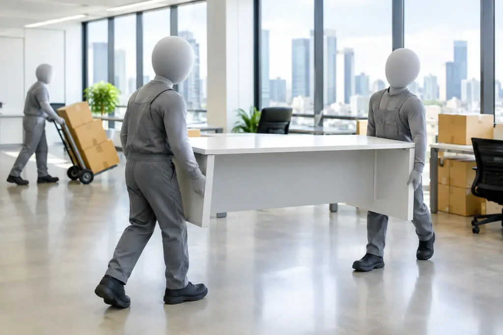 Commercial Office Moving Without Lost Workdays