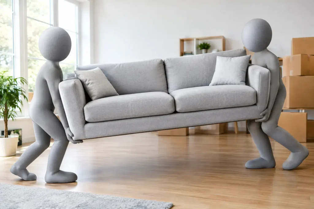 A Guide to Moving Heavy Furniture Safely