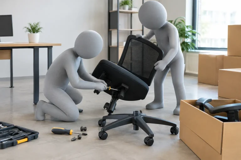 Office Furniture Disassembly Guide for Moving